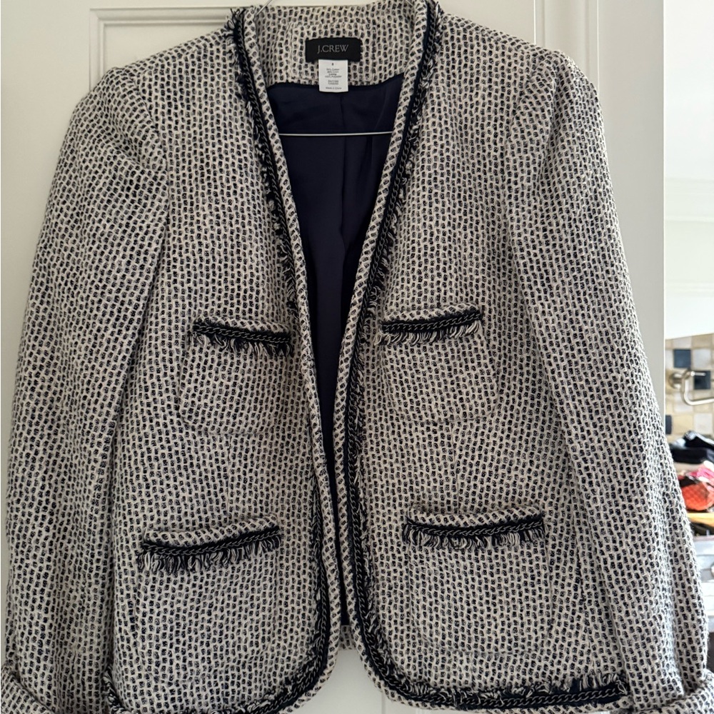 tweed blazer